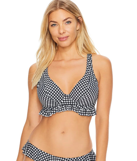 Check In High Apex Bikini Top