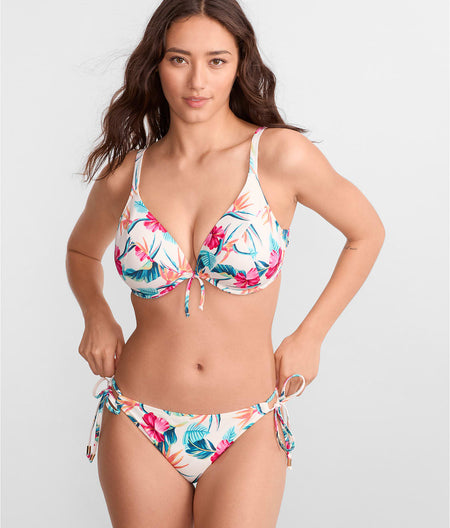 Palm Paradise Tie-Side Bikini Bottom