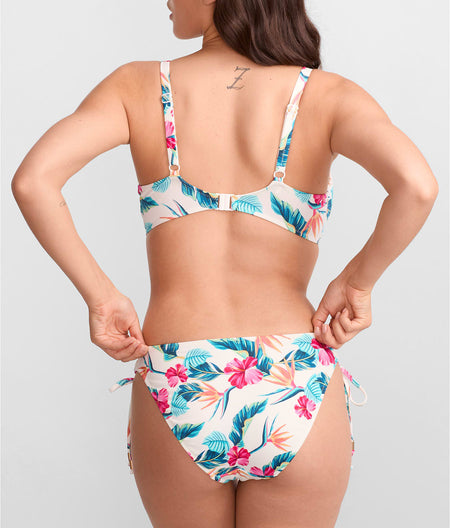 Palm Paradise Tie-Side Bikini Bottom