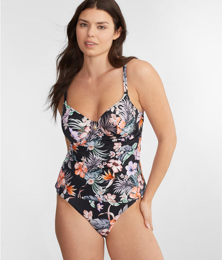 Kamala Bay Underwire Plunge Tankini Top