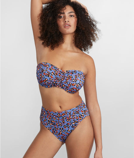 Santiago Nights High-Waist Bikini Bottom