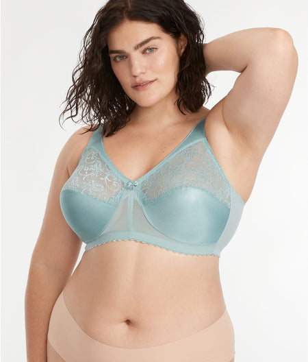 MagicLift Original Support Wire-Free Bra: Glacier