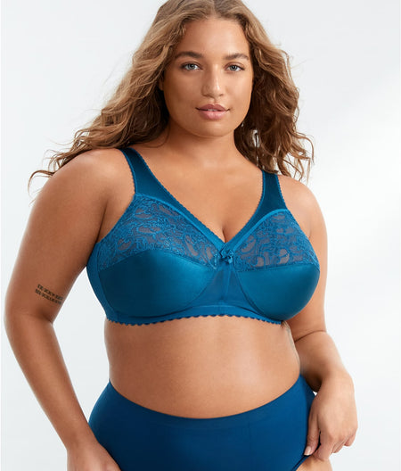 MagicLift Original Support Wire-Free Bra: Dark Teal