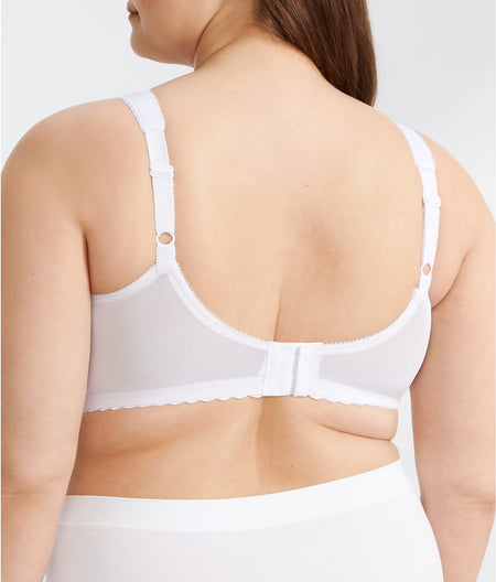 MagicLift Original Support Wire-Free Bra: White