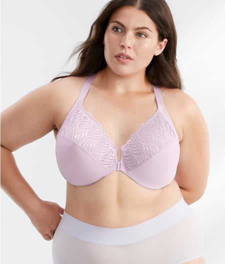 WonderWire Front-Close T-Back Bra