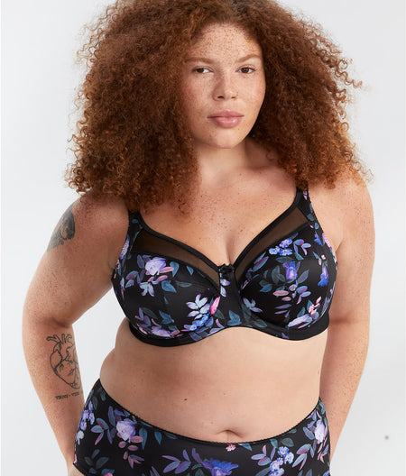 Kayla Side Support Bra: Paradise