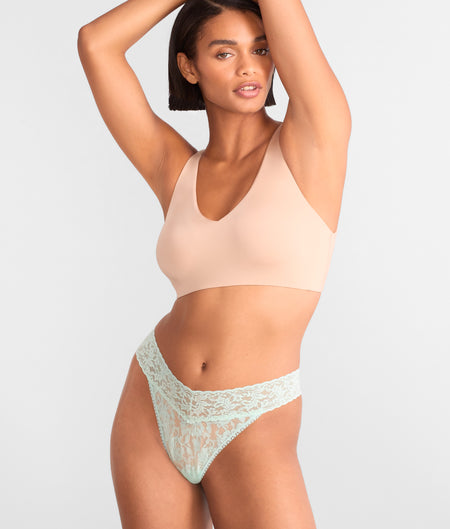 Signature Lace Original Rise Thong