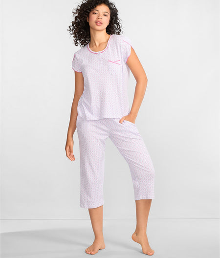 Capri Knit Pajama Set