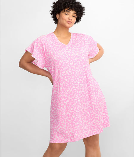 Plus Size Knit Sleep Shirt