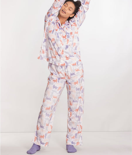 Girlfriend Fleece Pajama Set