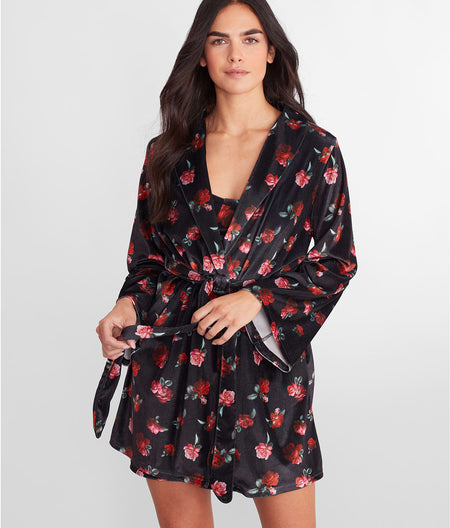 Velvet Short Robe