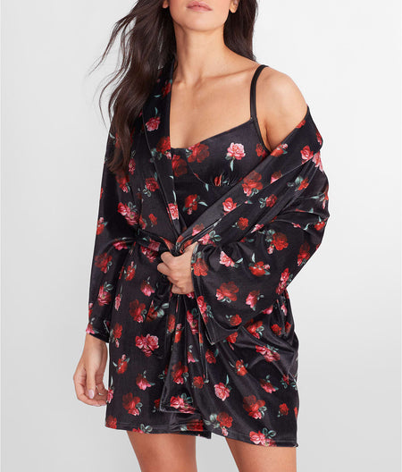 Velvet Short Robe