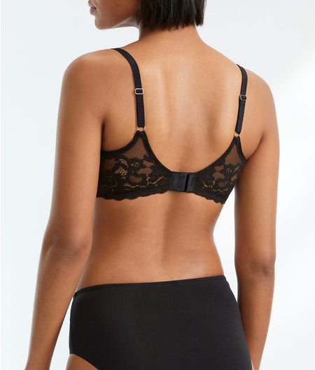 Cotton Touch Side Support Lace Bra