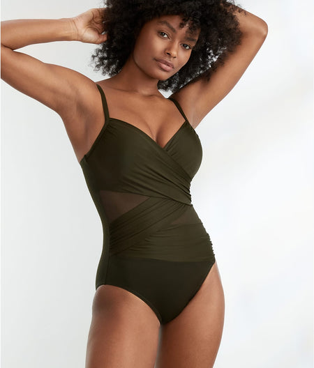 Network Mystique Underwire One-Piece