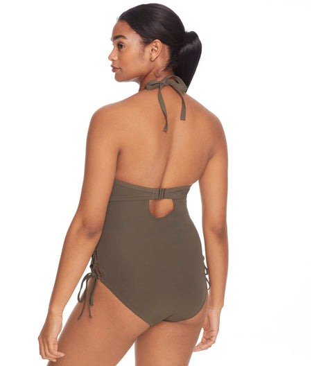 Icon Plunge Underwire One-Piece