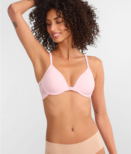 Lush Front-Close T-Shirt Bra