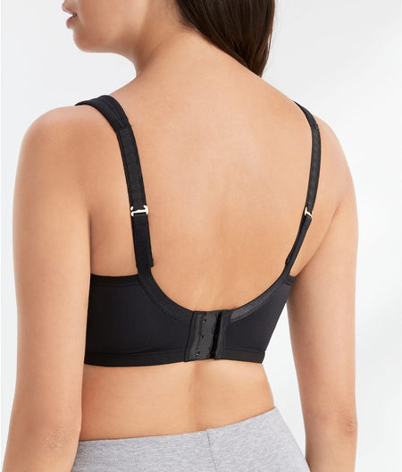 Yogi Underwire Sports Bra: All Black