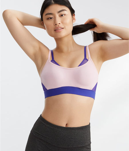 Gravity High Impact Underwire Sports Bra: Blossom / Dewberry