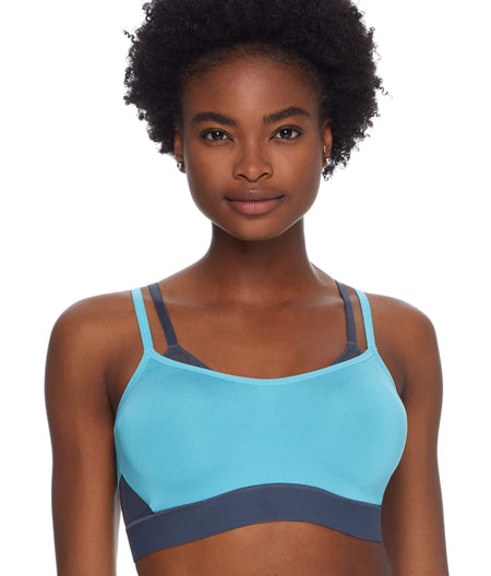 Gravity High Impact Underwire Sports Bra: Lake / Ash Navy