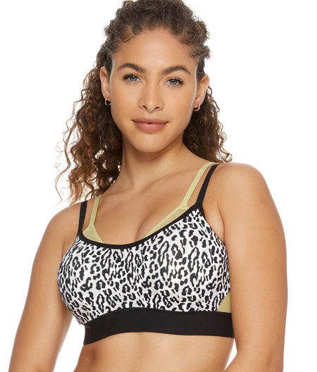 Gravity High Impact Underwire Sports Bra: Wild Savannah Print