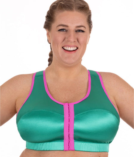 High Impact Wire-Free Racerback Sports Bra