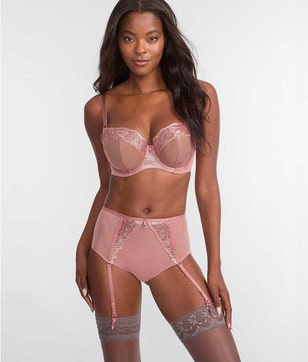 Rosa Garter Brief