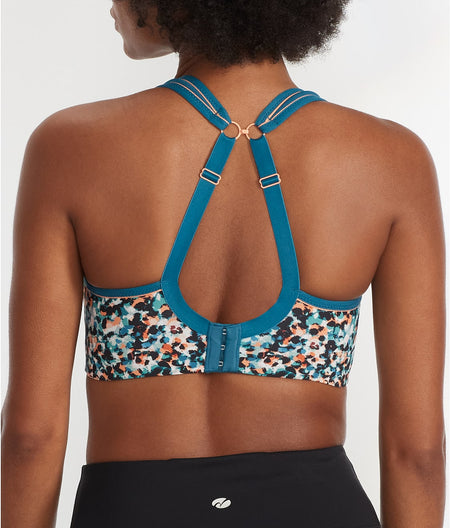 Ultimate High Impact Underwire Sports Bra: Abstract Animal