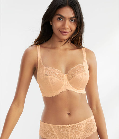 Clara Side Support Bra: Chai