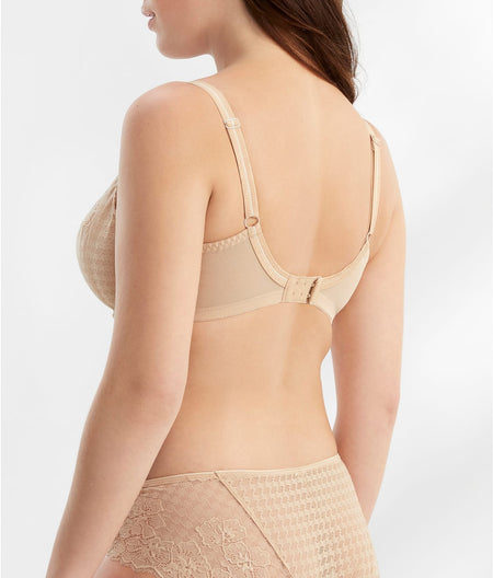 Envy Side Support Balconette Bra: Chai