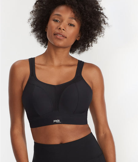 Medium Control Wire-Free Sports Bra: New Black