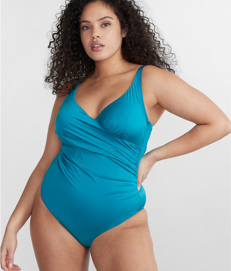 Mykonos Wrap Underwire One-Piece