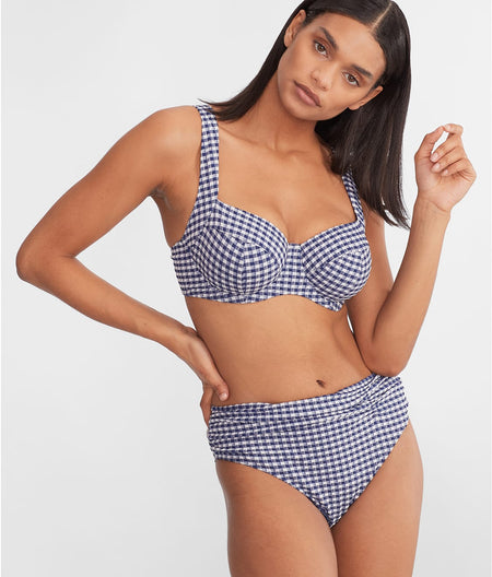 Gingham Olivia Full Cup Bikini Top