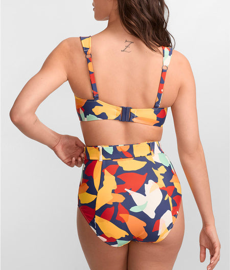 Puglia High-Waist Belted Bikini Bottom