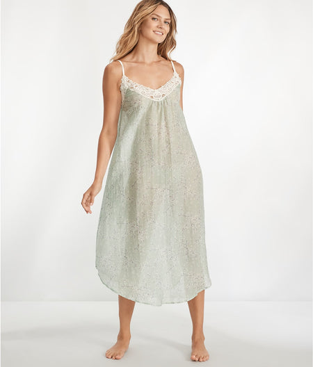 Cheri Blossom Lace Woven Nightgown