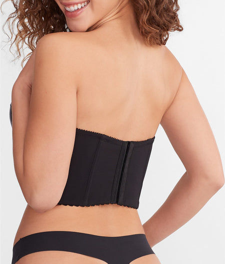 Stevie Longline Strapless Bustier