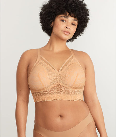 Mia Cage Longline Wire-Free Bra