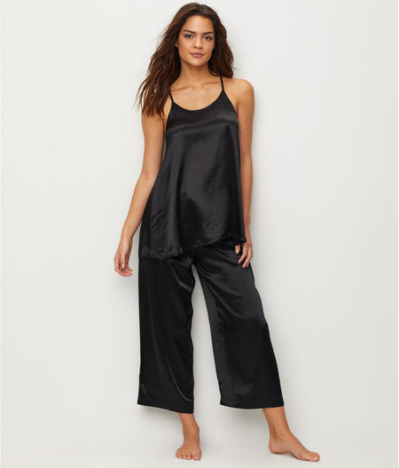 Jolie Satin Ankle Pants