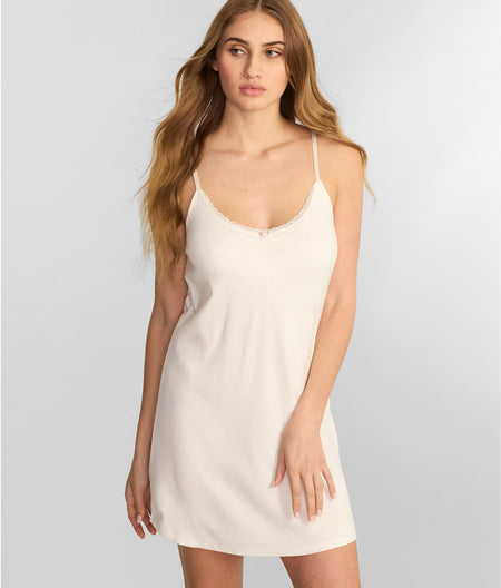 Pointelle Hearts Knit Chemise