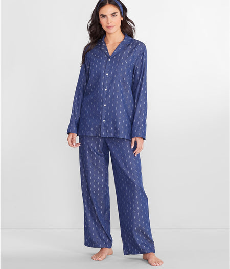 The Madison Woven Pajama Set