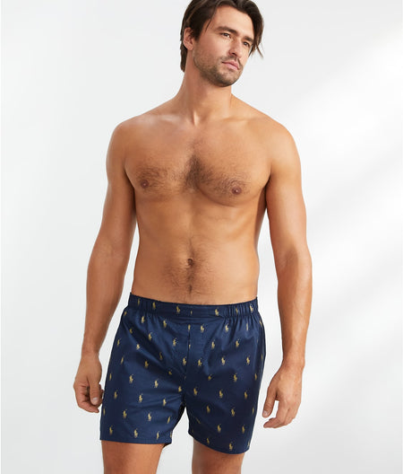 Classic Fit Woven Boxer 3-Pack