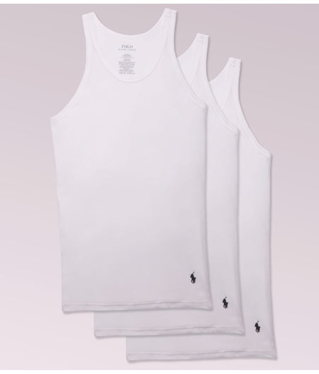 Slim Fit Cotton Wicking Tank 3-Pack