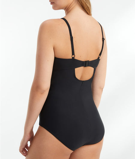 Control Twist Underwire One-Piece