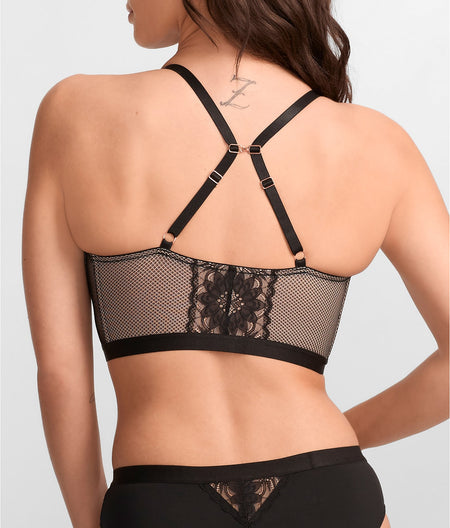 India Gatsby Front-Close Longline Bra