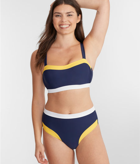 Palm Springs High-Waist Control Bikini Bottom