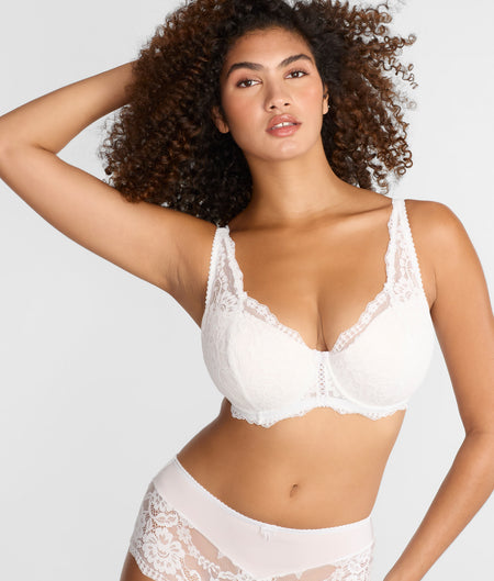 Fleur Lightly Padded High Apex Bra