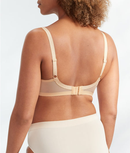 St. Tropez Side Support Bra: Oyster