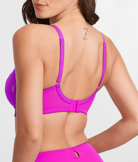 St. Tropez Side Support Bra: Orchid Pink