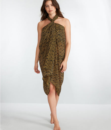 Casablanca Chiffon Multiway Sarong Cover-Up