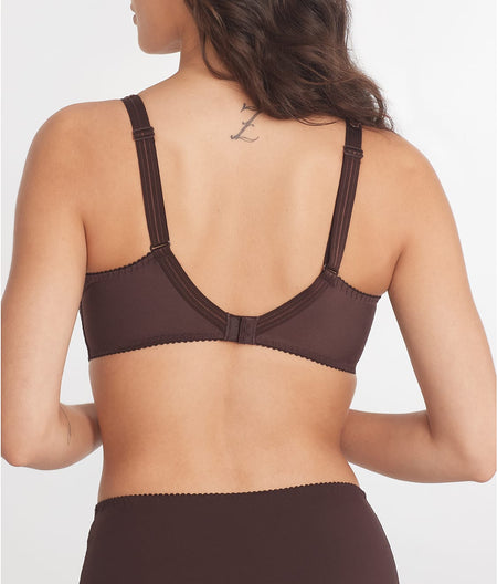 Deauville Side Support Bra: Ristretto