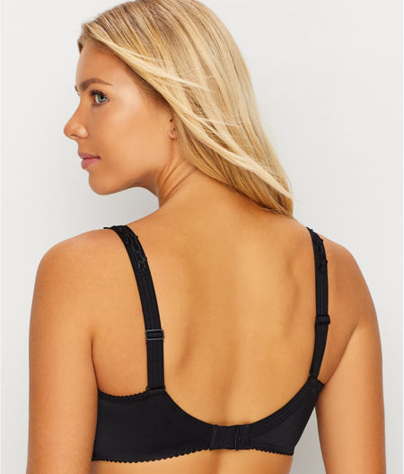 Deauville Side Support Bra: Black